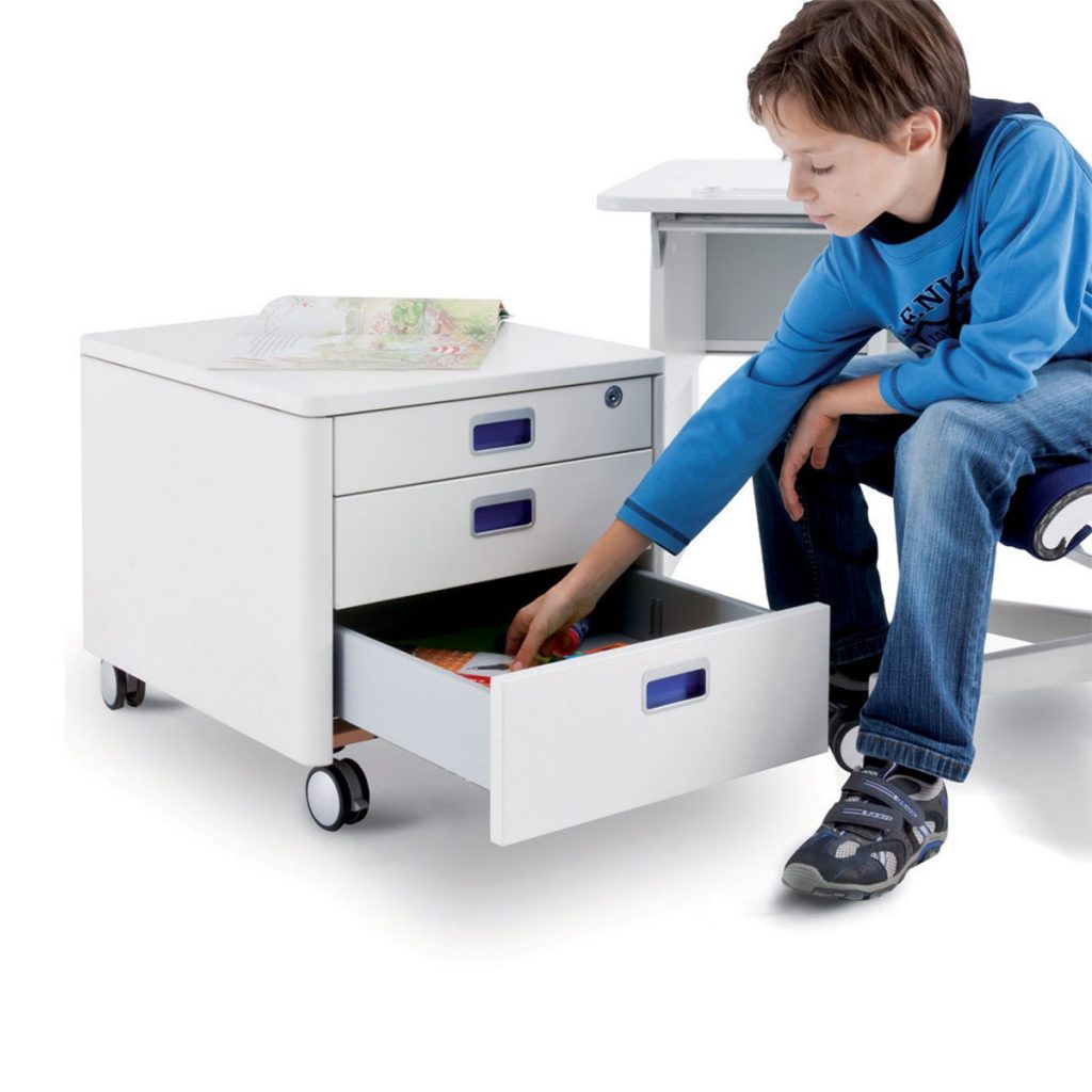 bureau pour enfant, meuble pour enfant, moll, champion, Caisson mobile pour enfant, Caisson mobile