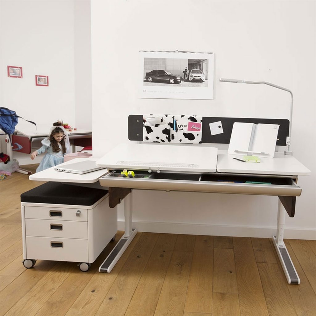 bureau pour enfant, meuble pour enfant, moll, champion, Caisson mobile pour enfant, Caisson mobile