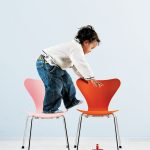 Sérir 7 chaise en bois laqué