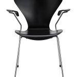 Sérir 7 chaise en bois laqué