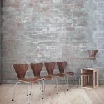 Sérir 7 chaise en bois laqué